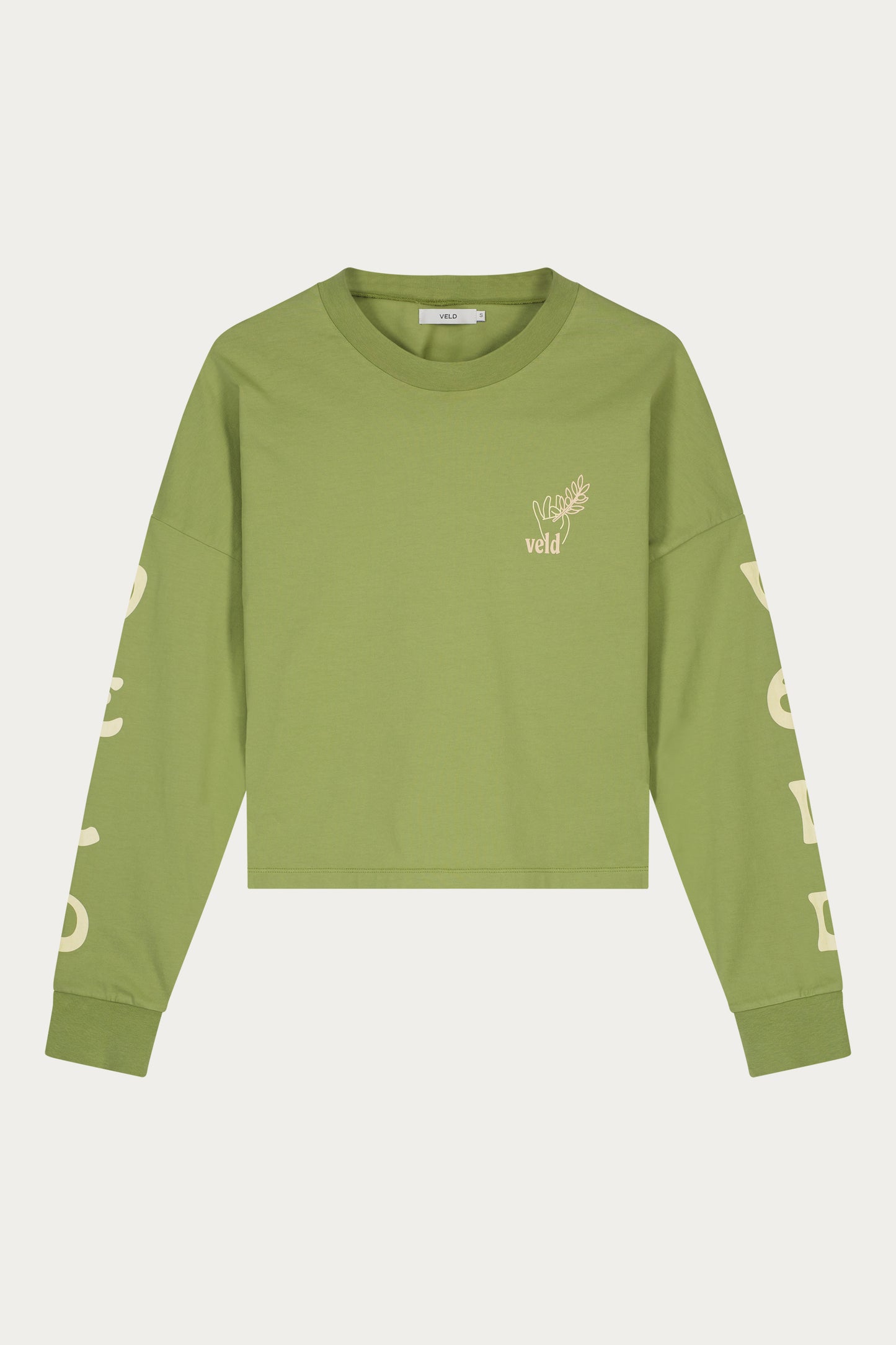 Vondel Cultivate Kindness Long Sleeve T-Shirt - Turtle Green